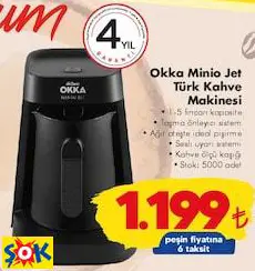 ARZUM OKKA MİNİO JET TÜRK KAHVE MAKİNESİ